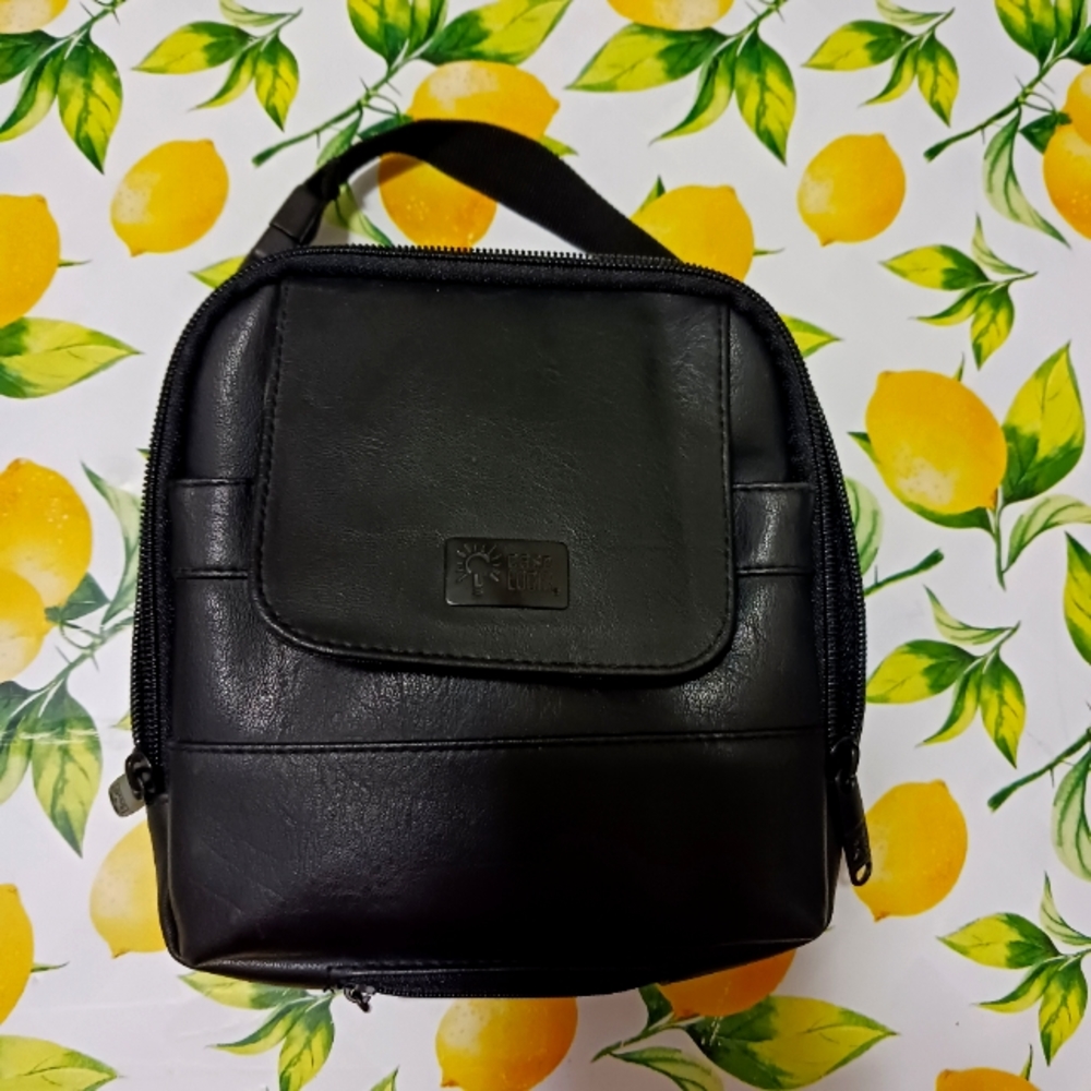 CASE Logic bag  Black Faux leather